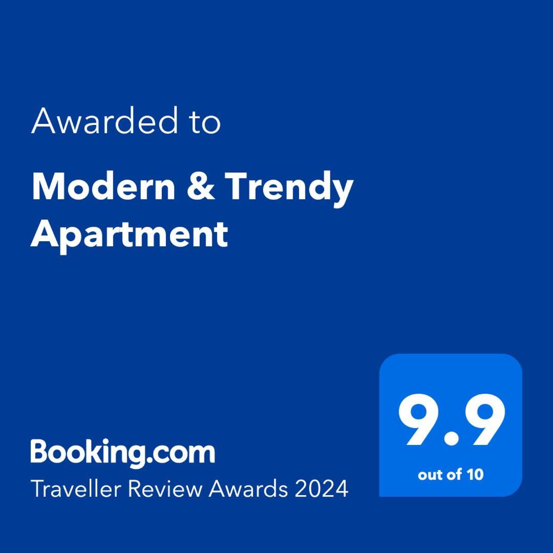 Modern & Trendy Apartment Szkopje Kültér fotó