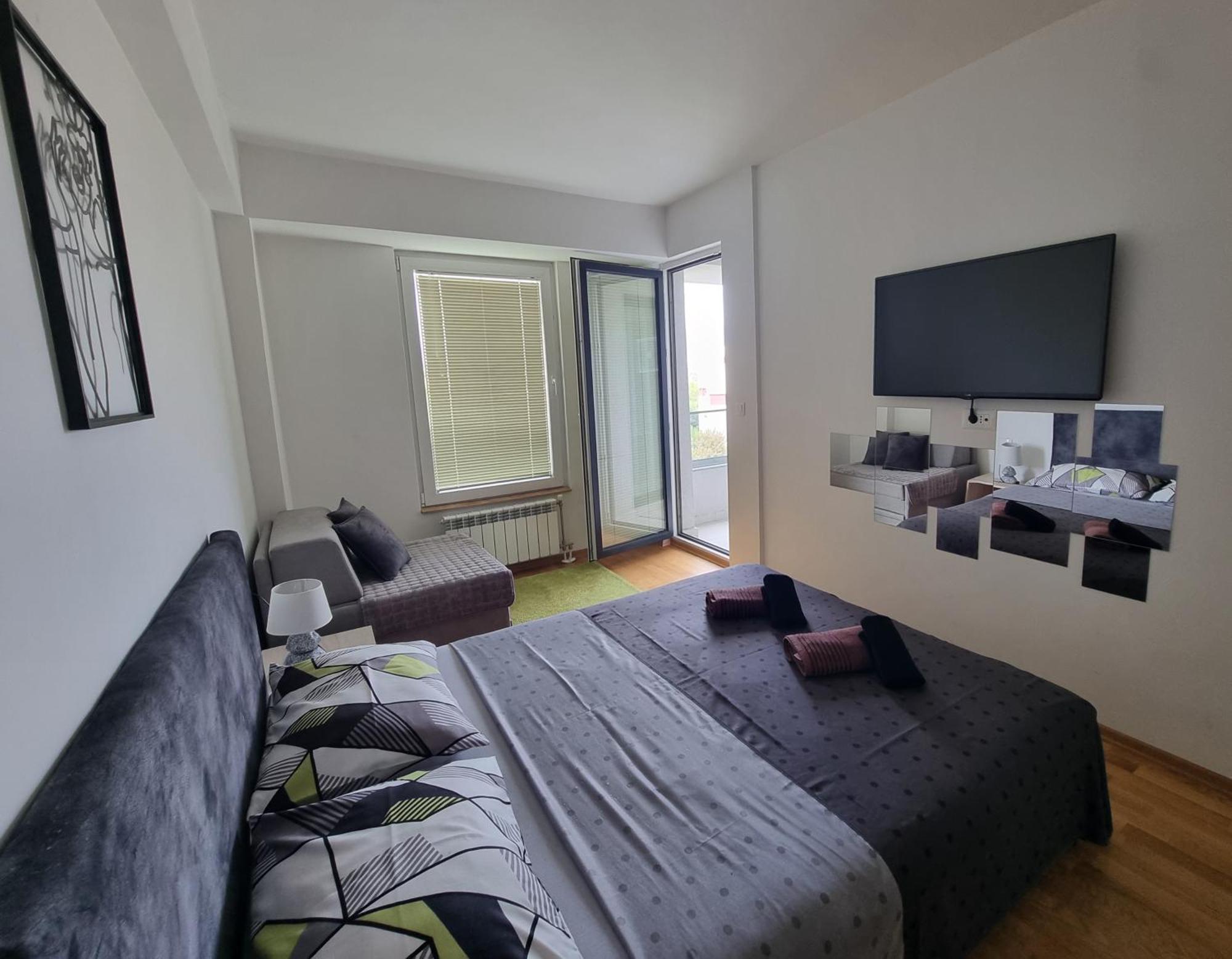 Modern & Trendy Apartment Szkopje Kültér fotó